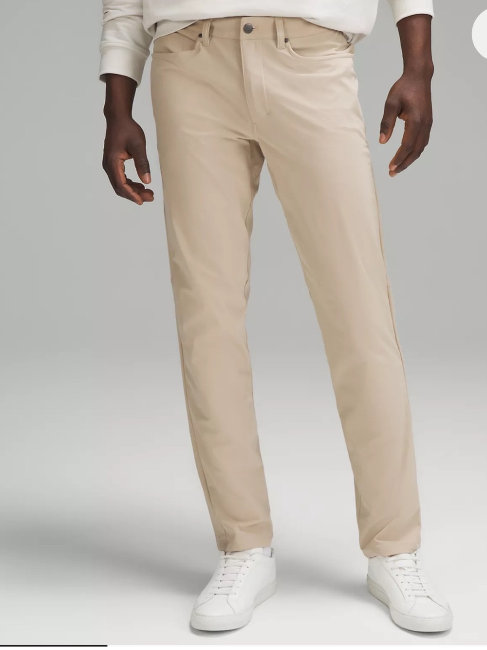 Lululemon Pants Mens 34x30 tan ABC Warpstreme classic Athleisure Normcore USA